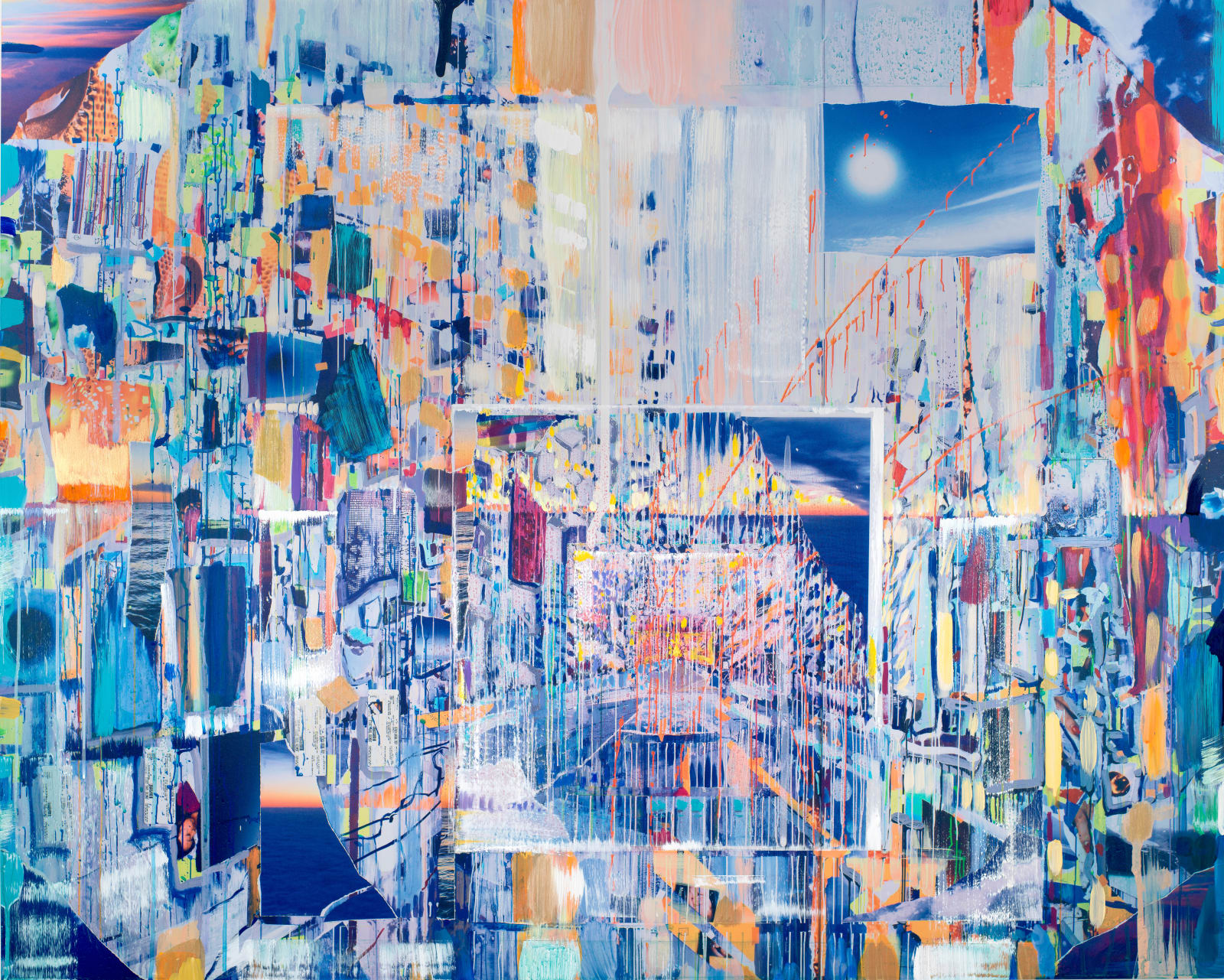 Sarah Sze, Three Quarter Profile, 2022