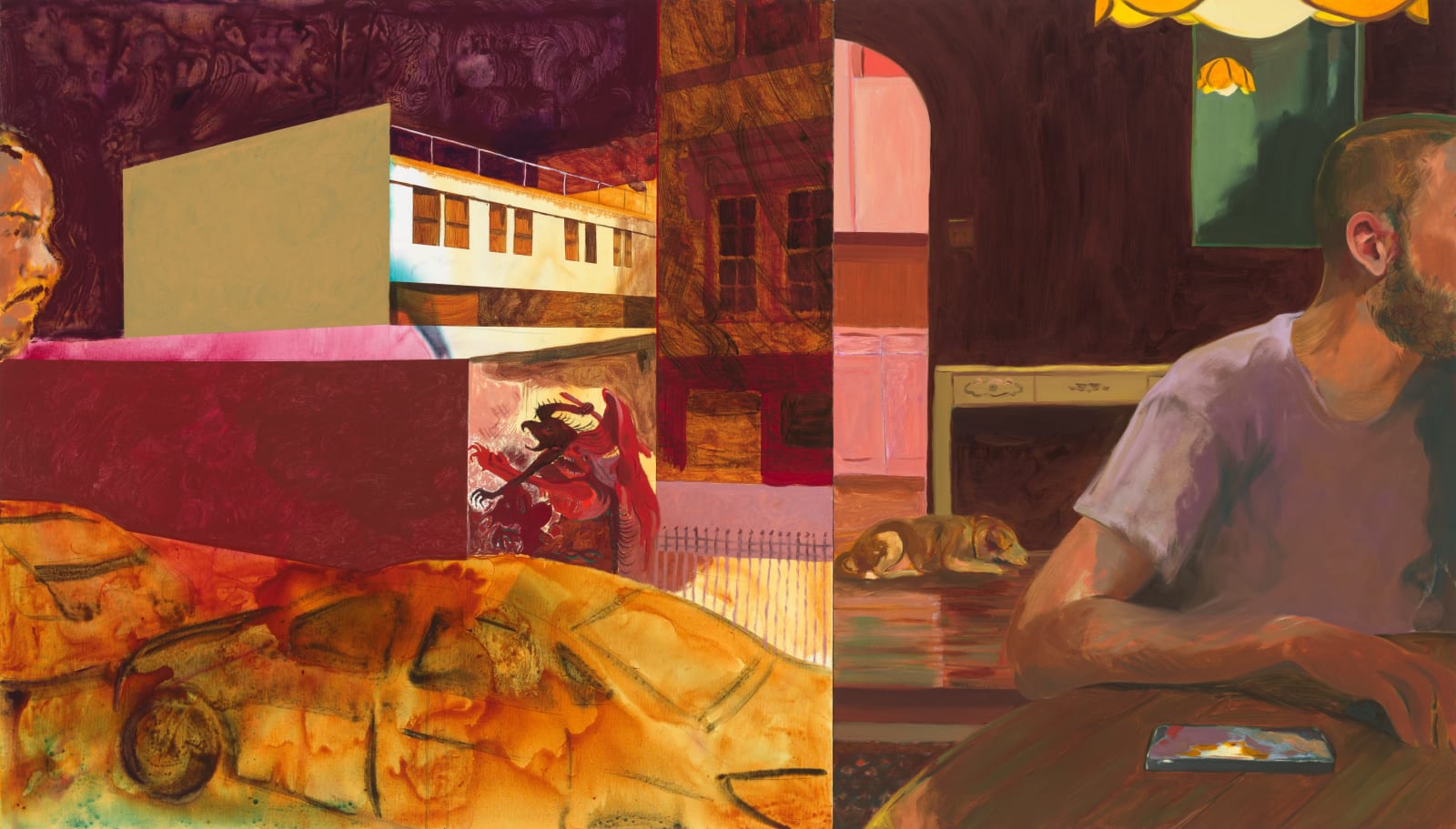 Anthony Cudahy, Violent echo / rumination, 2023