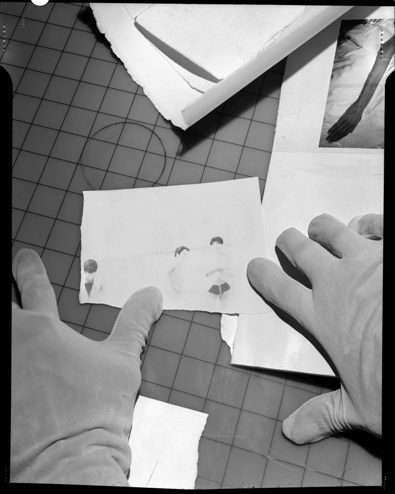 Ian Lewandowski, Untitled (Test Strip) (for Allen Frame), 2021