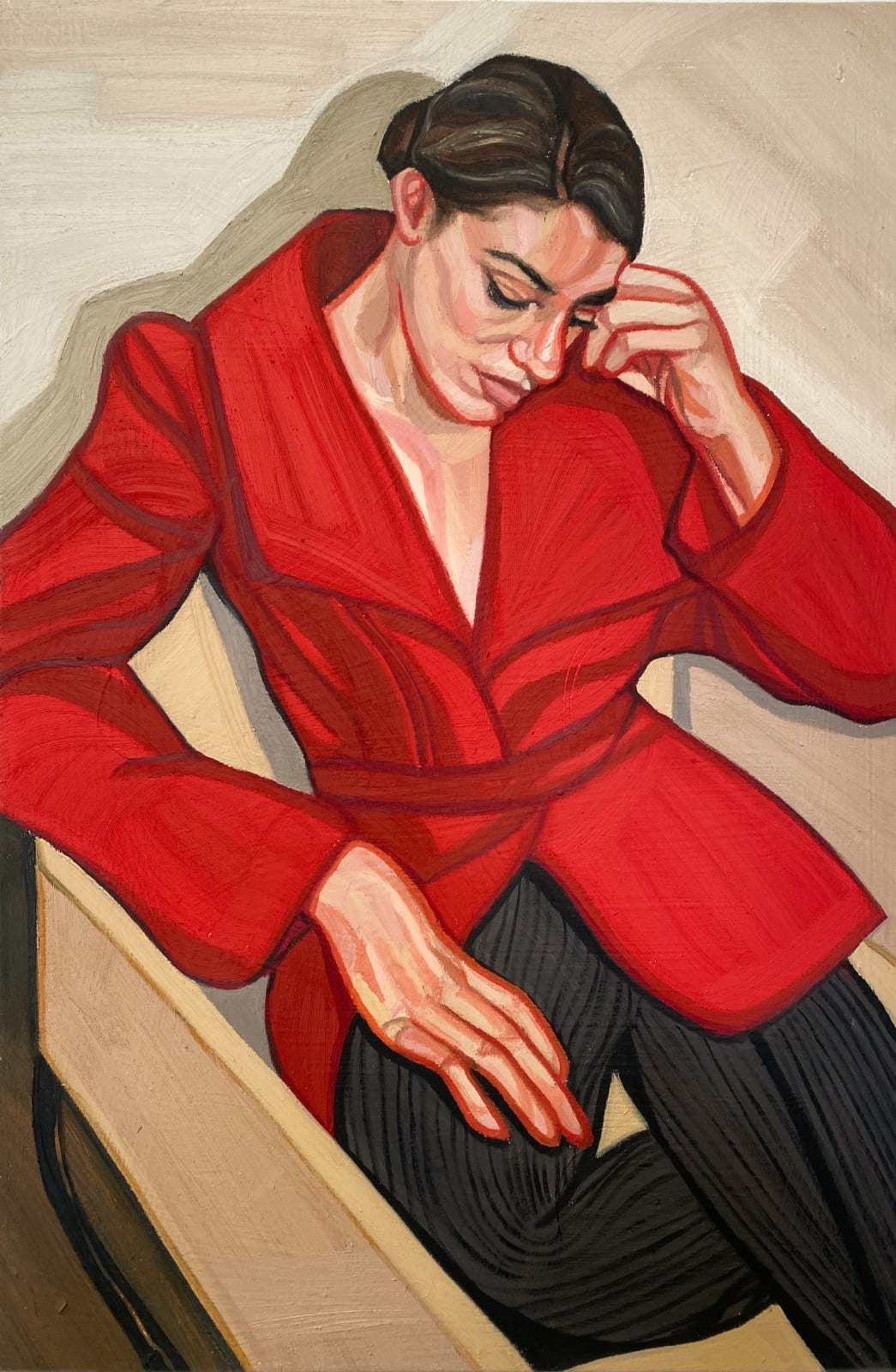 Ania Hobson, Red Jacket, 2020