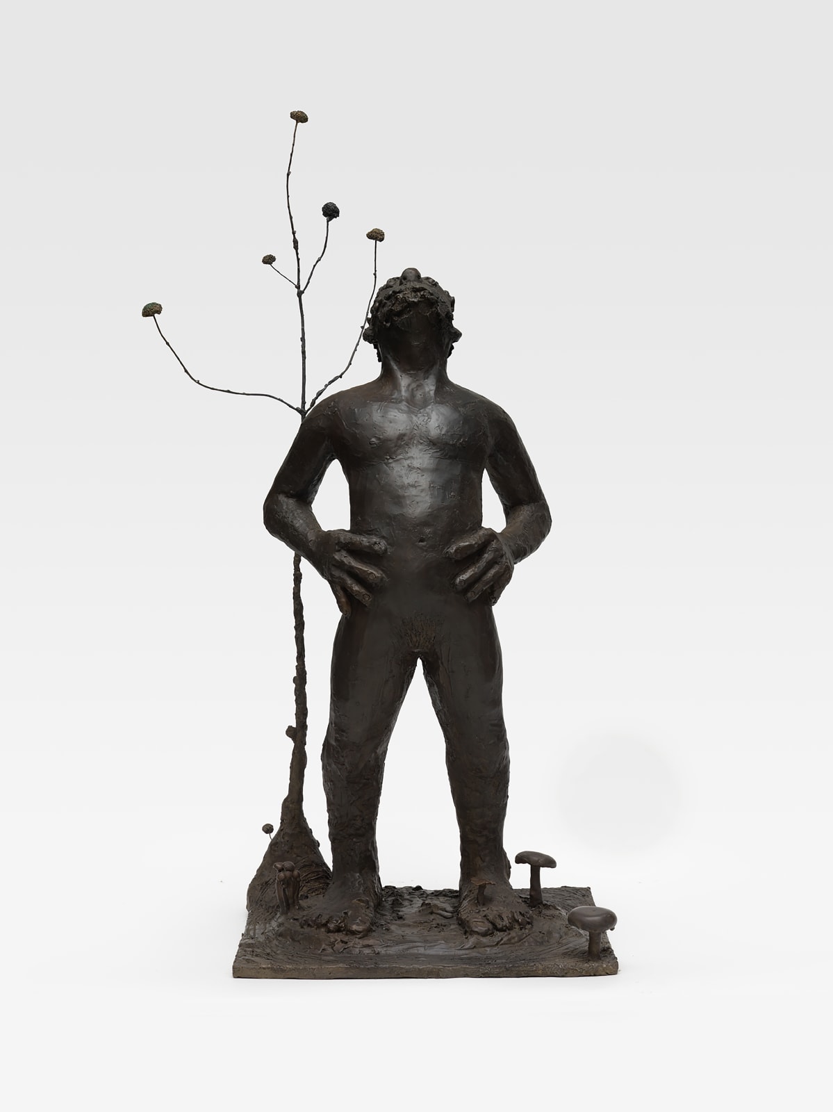 Nicole Eisenman, Maquette: Sketch for a Fountain (Standing Man), 2018