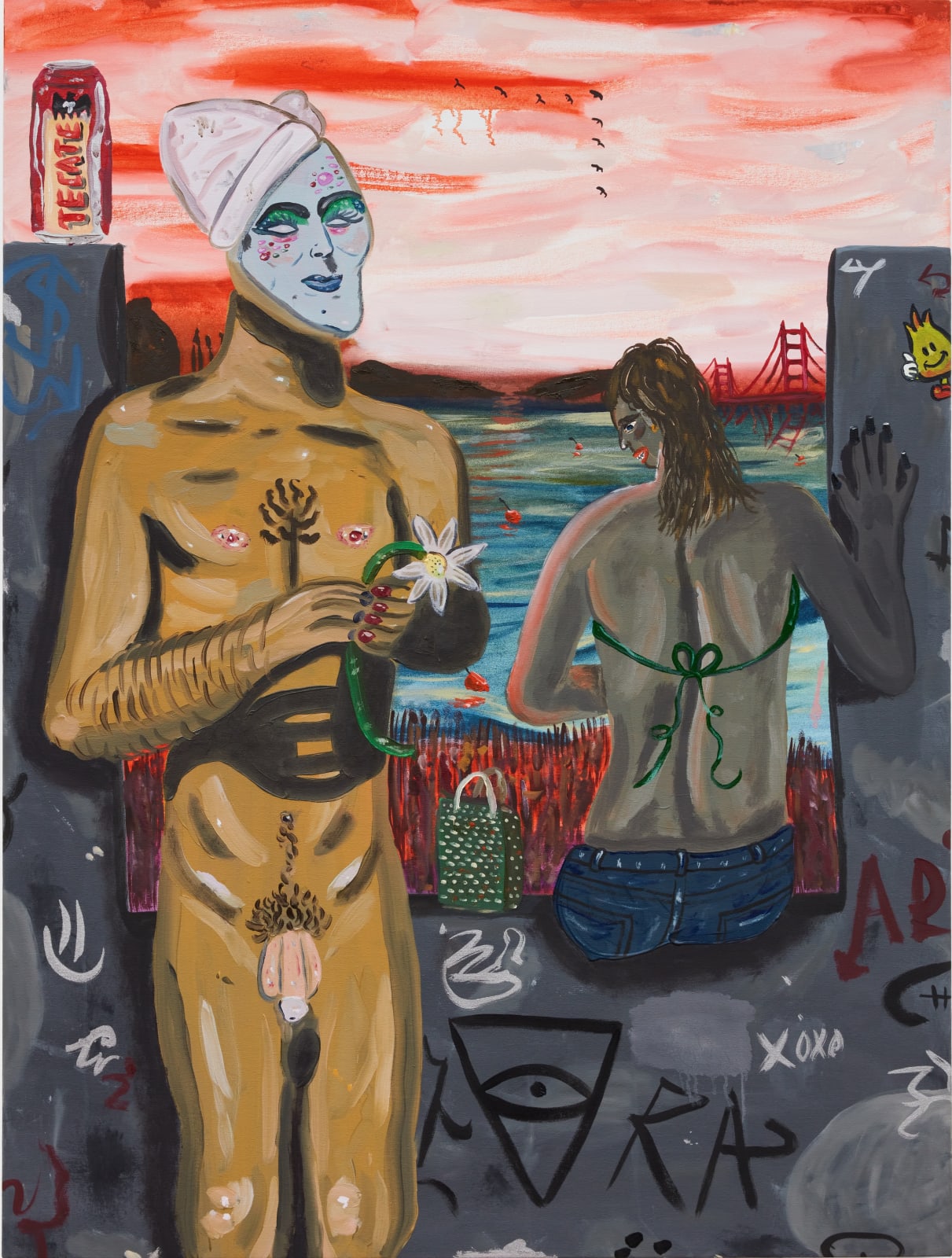 Marcel Alcalá, Sisters of Bakers Beach, 2021