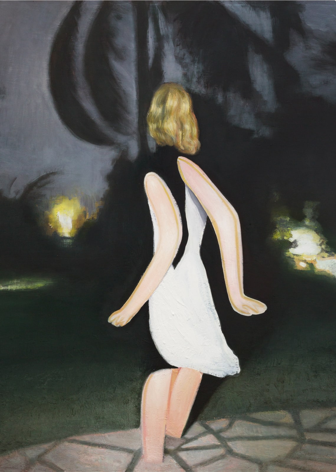 Jonathan Wateridge, Resort, 2024