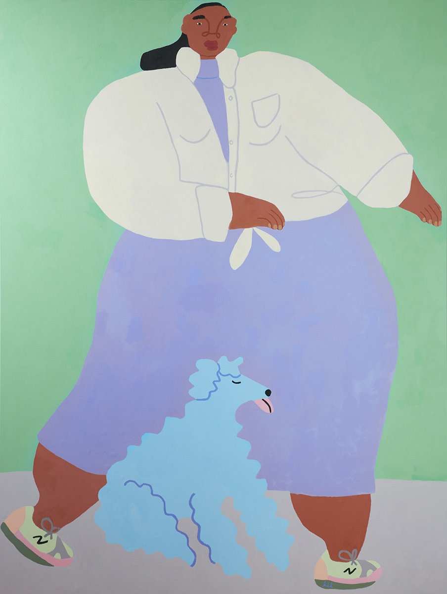 Lilian Martinez, Blue Jogger, 2020