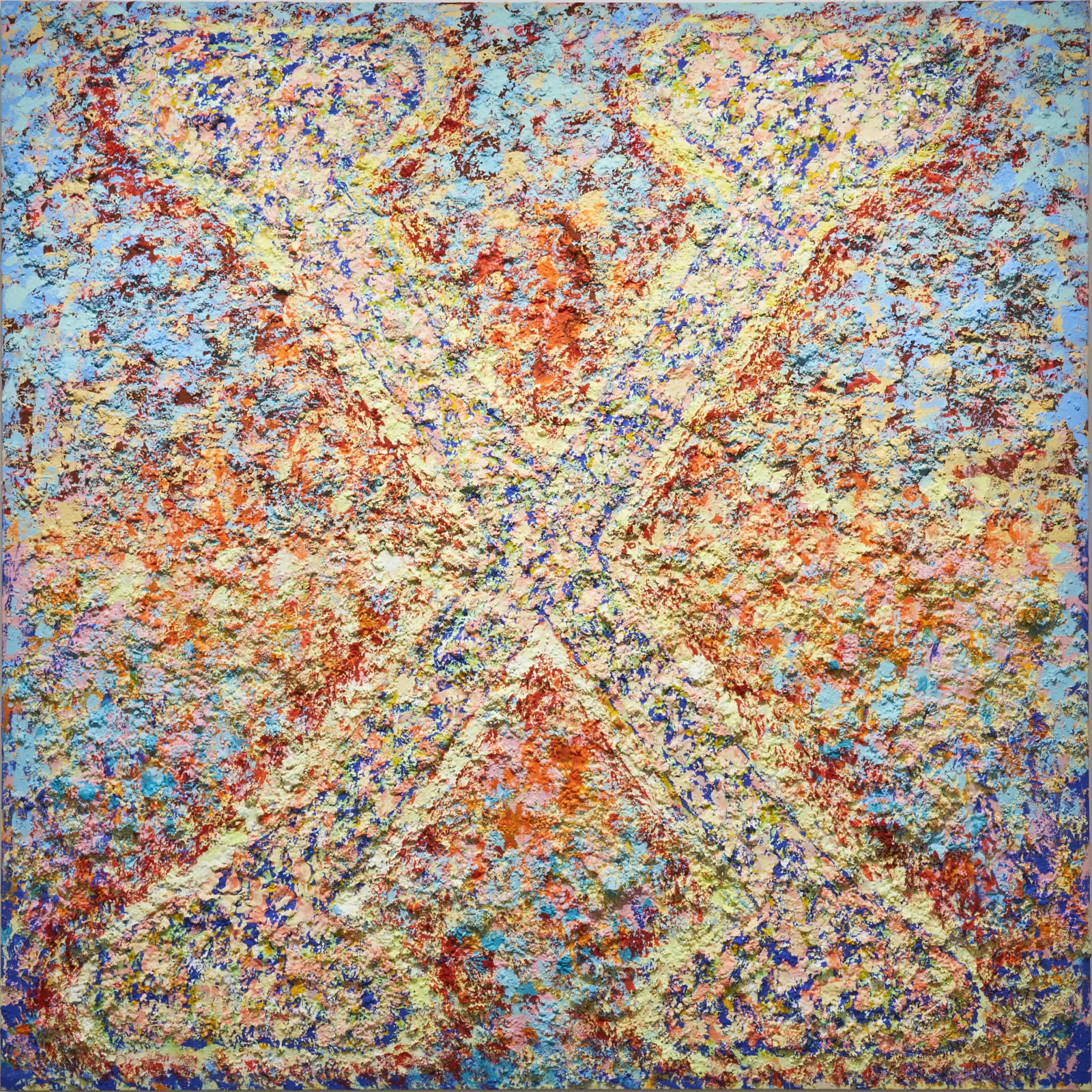 Vaughn Spann, A peek through the clouds... New Dawn (Marked Man), 2021