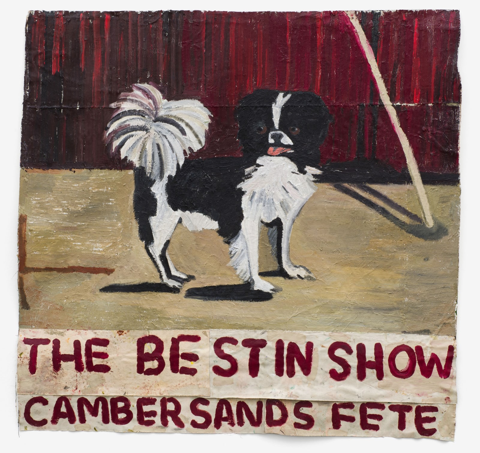 Sophie Barber, Tama the Japanese dog wins best in show, 2023