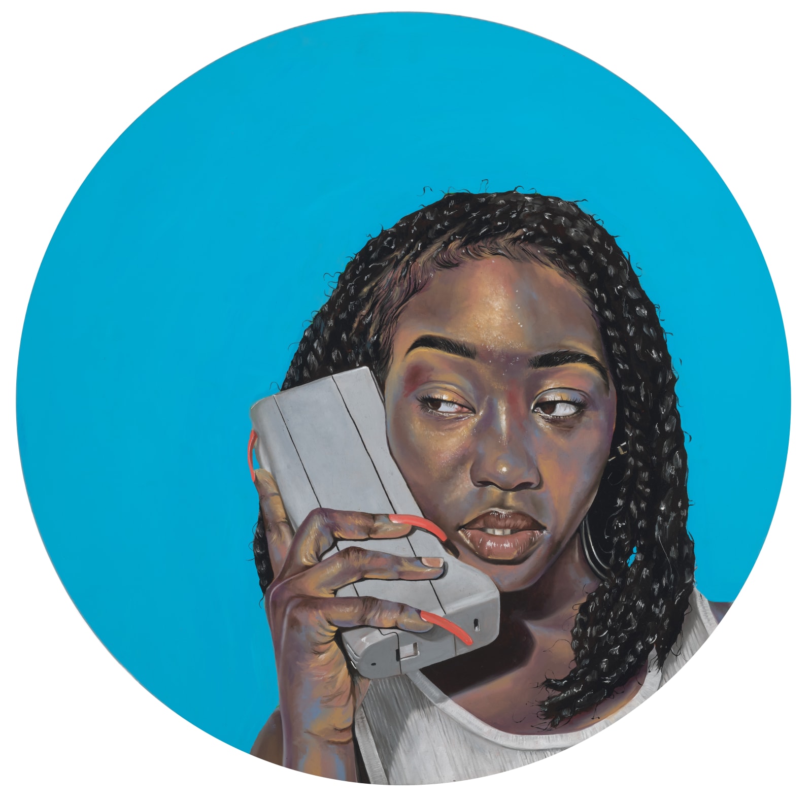 Robert Peterson, Untitled (Brick Phone), 2019