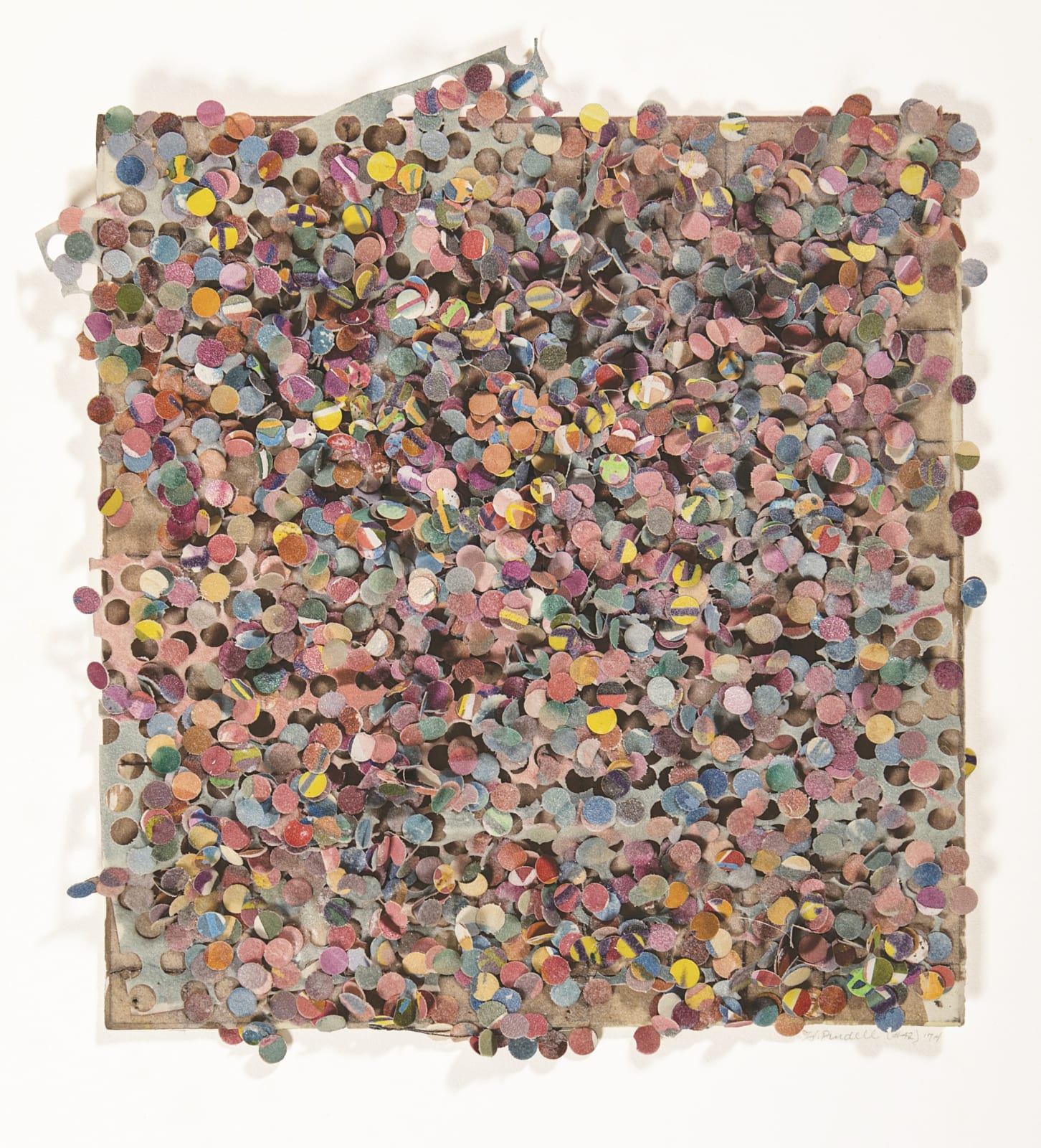 Howardena Pindell, Untitled #42, 1974