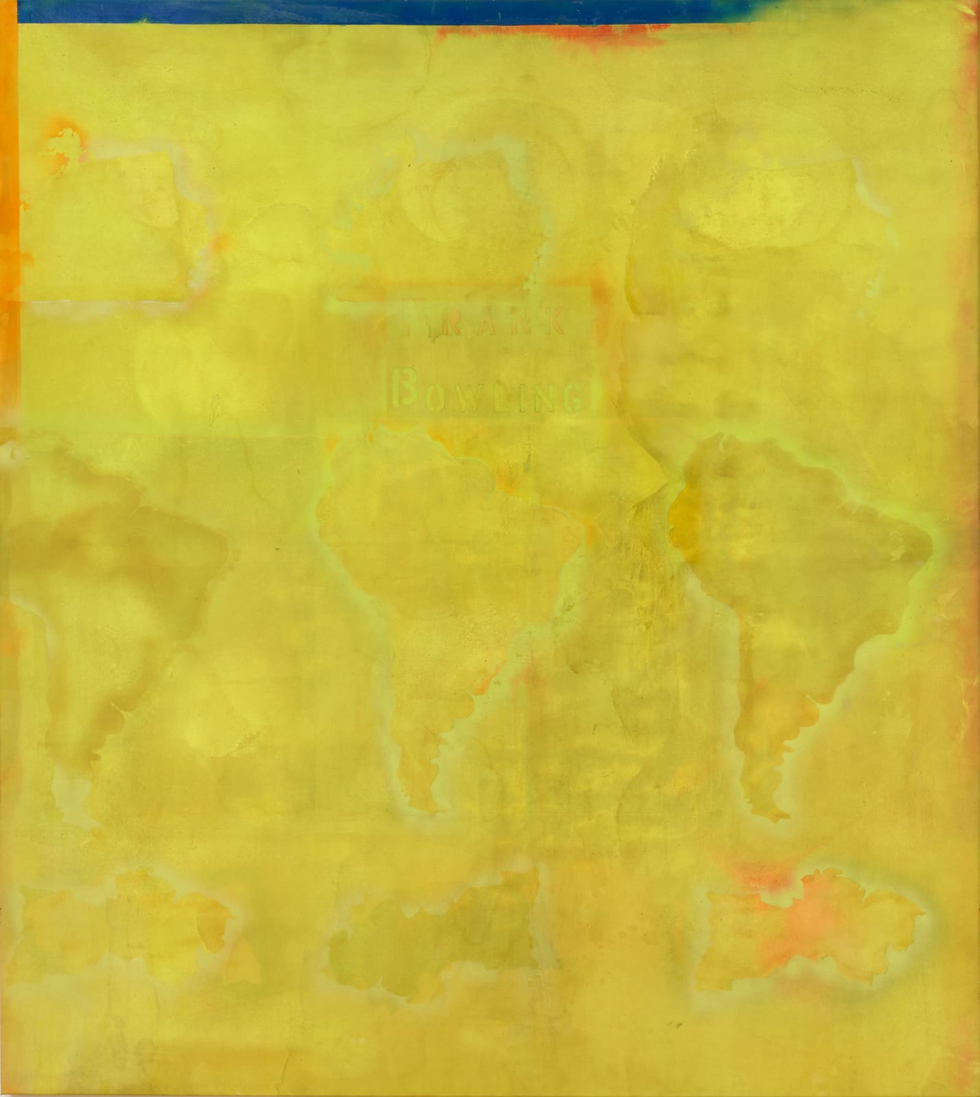 Frank Bowling, Mel Edwards Decides, 1968
