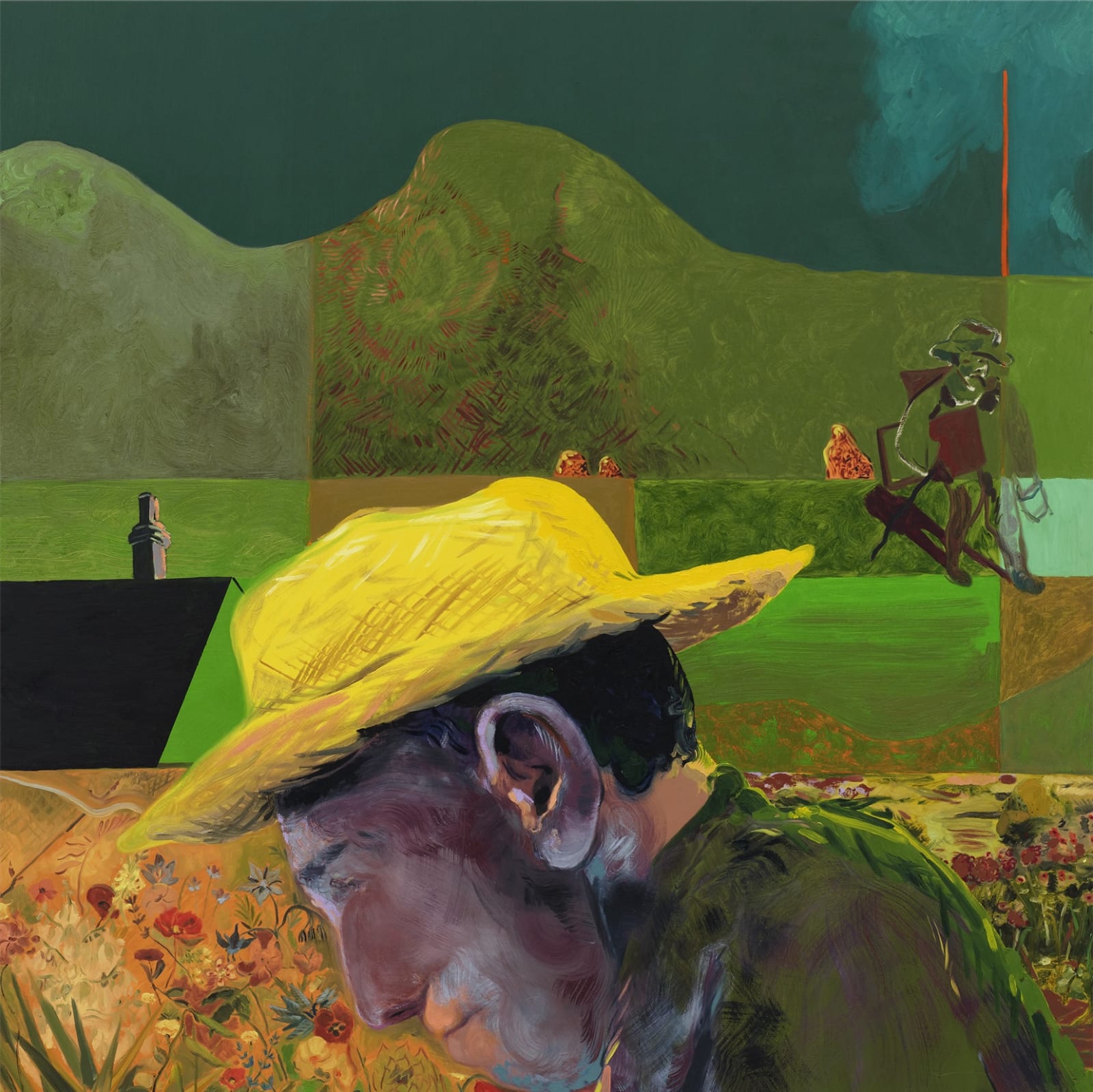 Anthony Cudahy, Jarman in Dungeness, 2022