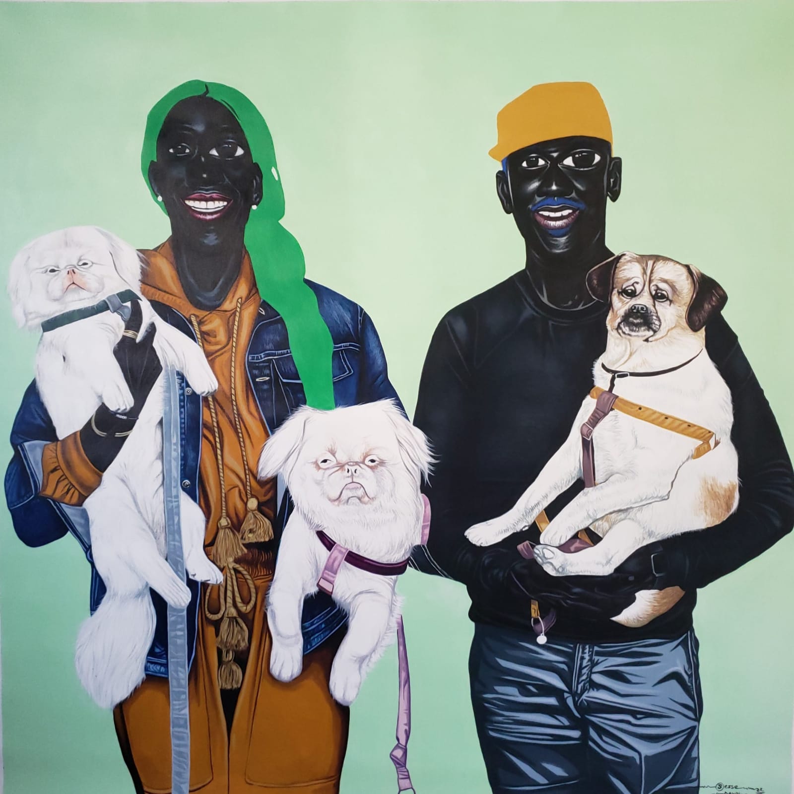 Sesse Elangwe, A Different Kind of Love, 2022