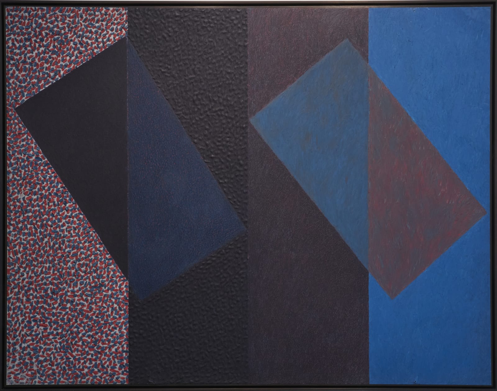 McArthur Binion, Under In: And Out of Violet, 1978-1979