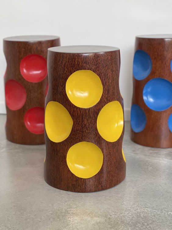 Jean-Servais Somian, Tabouret conique, 2021