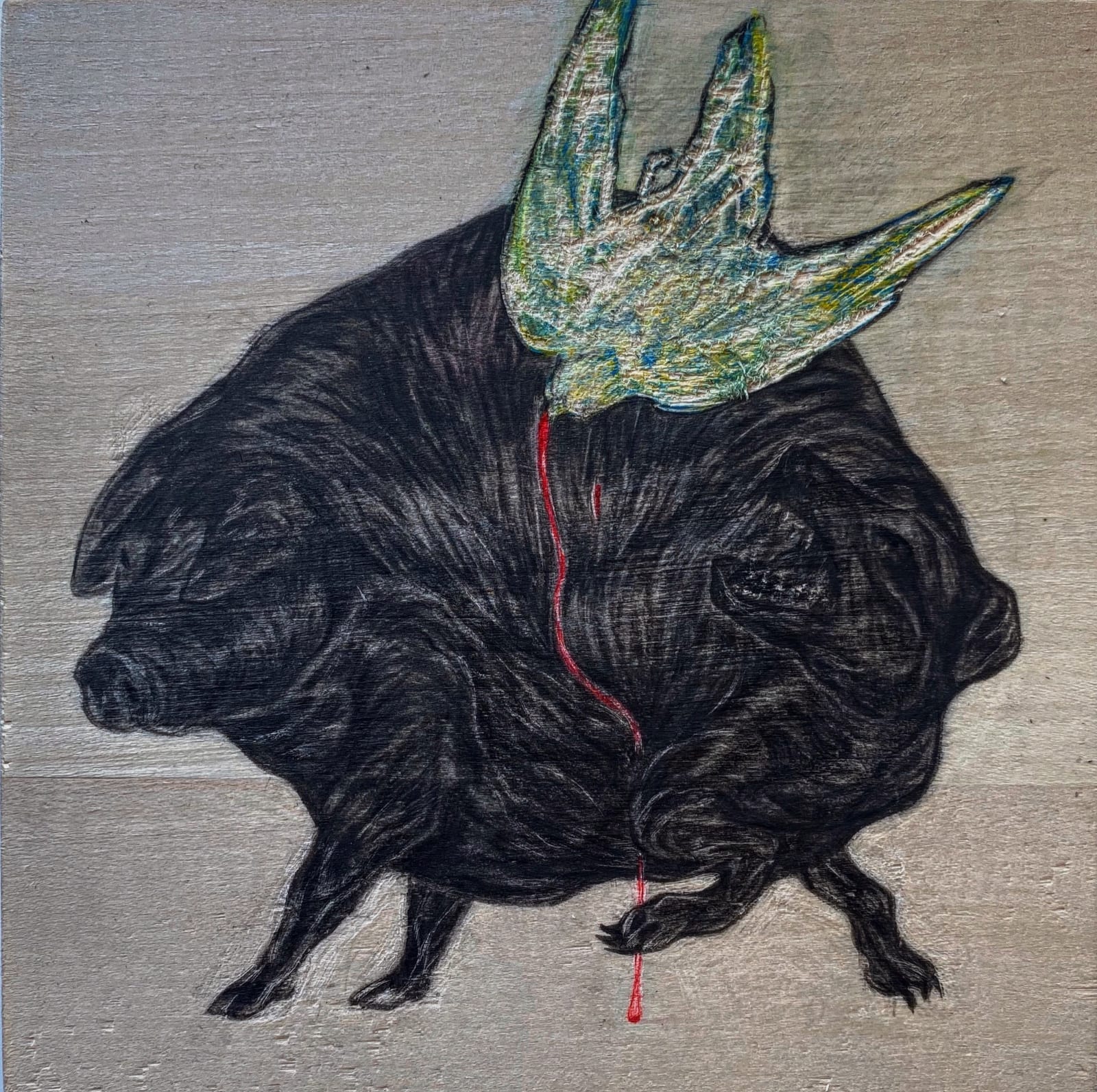 Polina Shcherbyna , Overcoming the inhumane , 2022