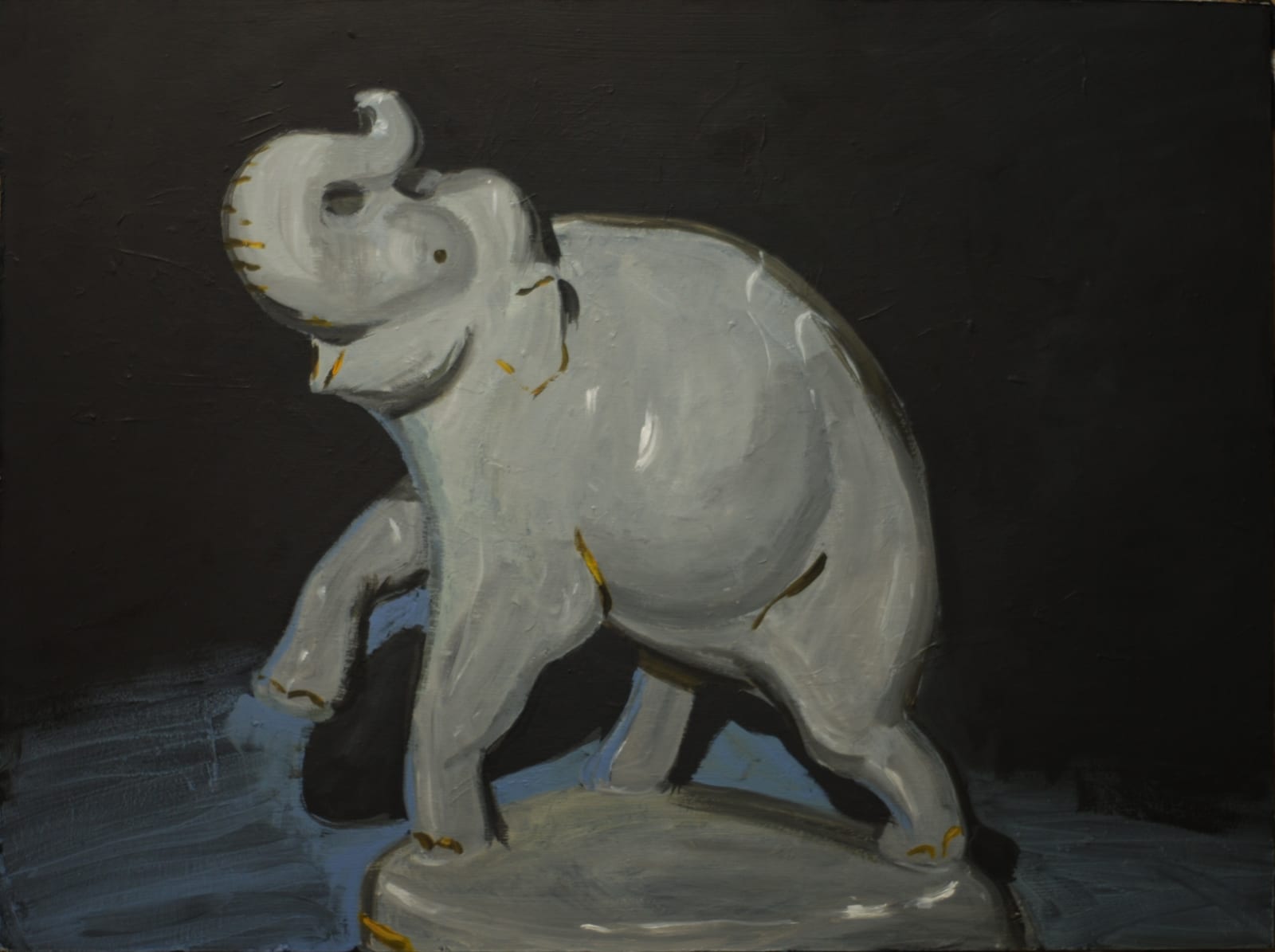 Sergiy Kondratiuk , Porcelain elephant , 2020