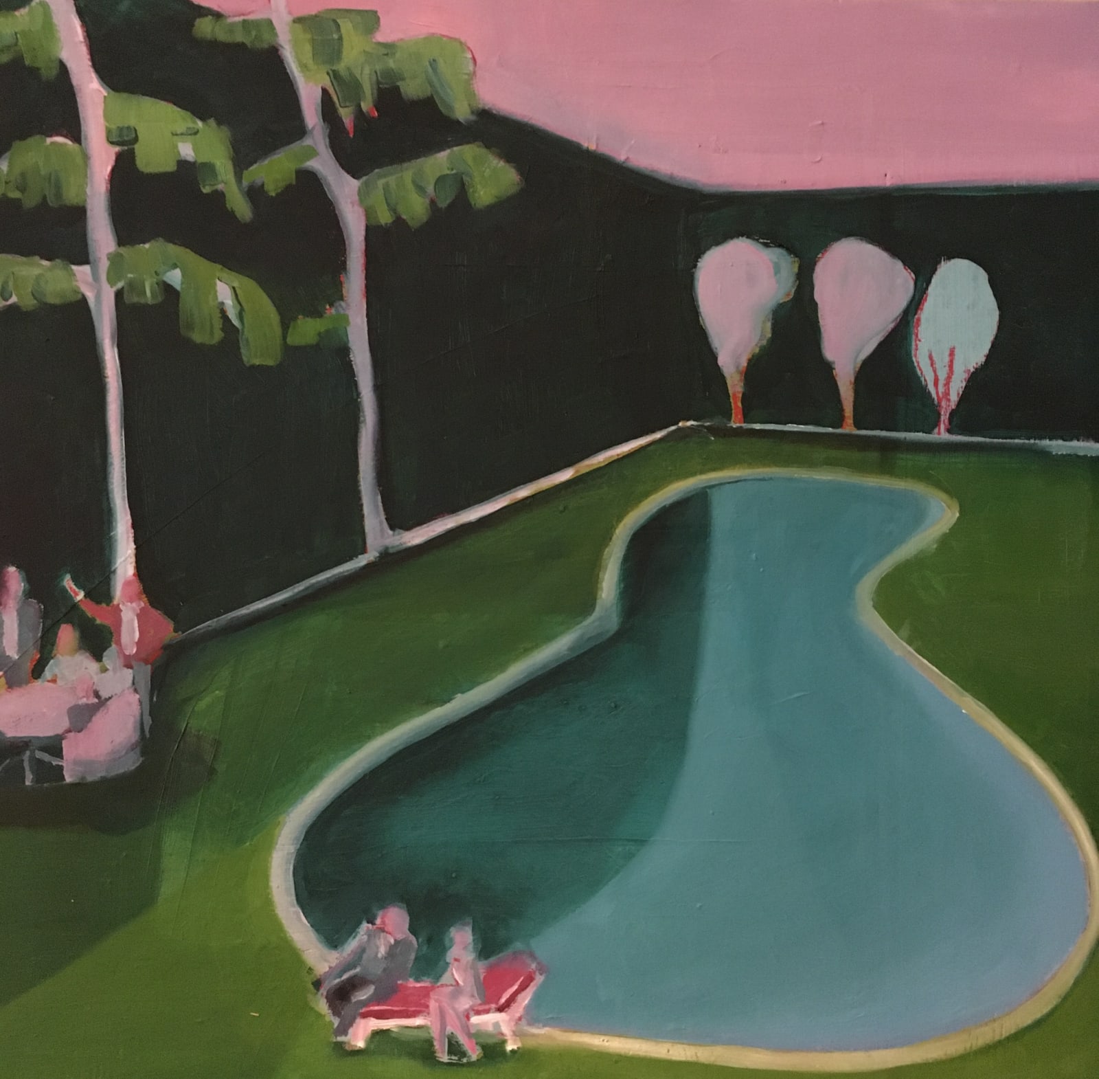 Craig McLeod , Garden in Madrid , 2022