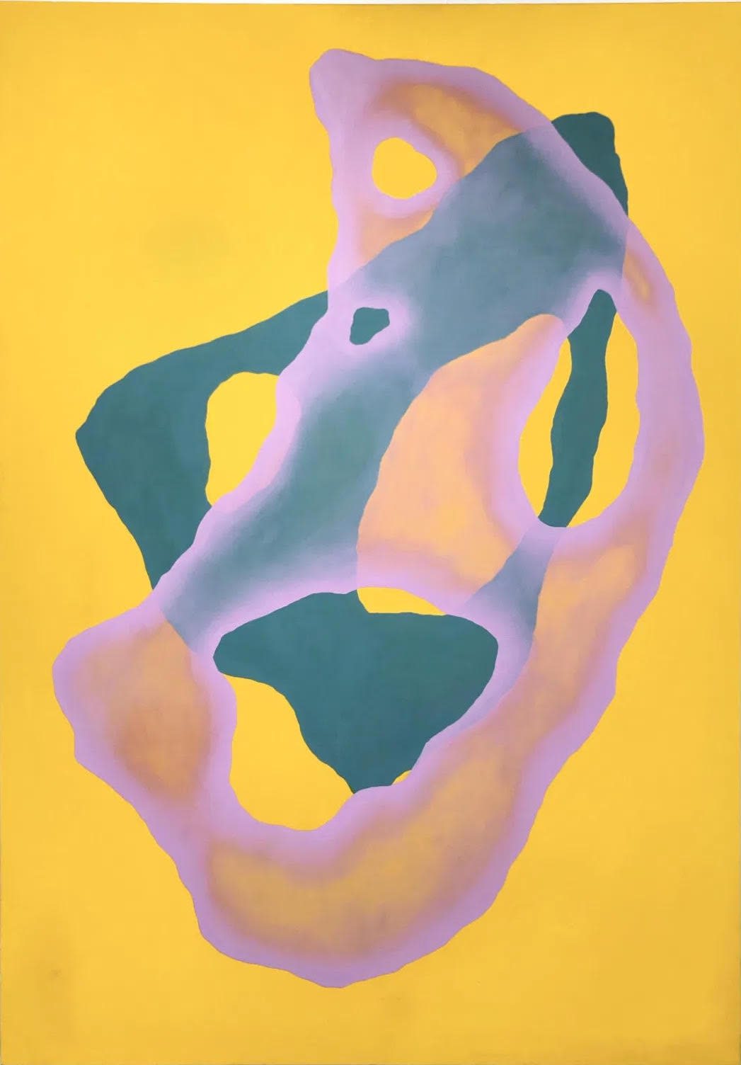 Oleksandra Radchenko, Symbiosis in Cadmium Yellow Hue, 2019