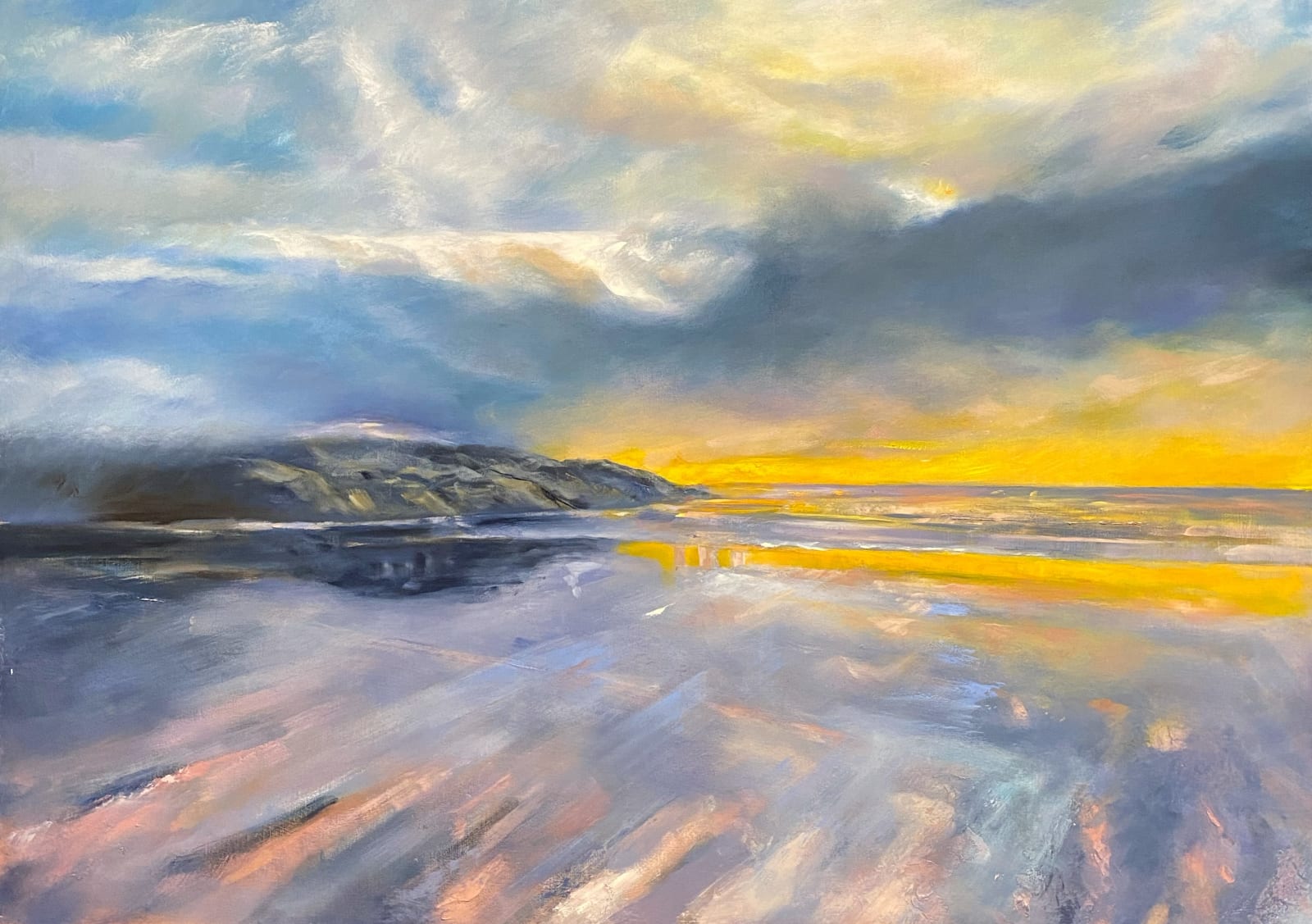 Andy Marshall, Sunset, Aberffraw, Anglesey, 2021