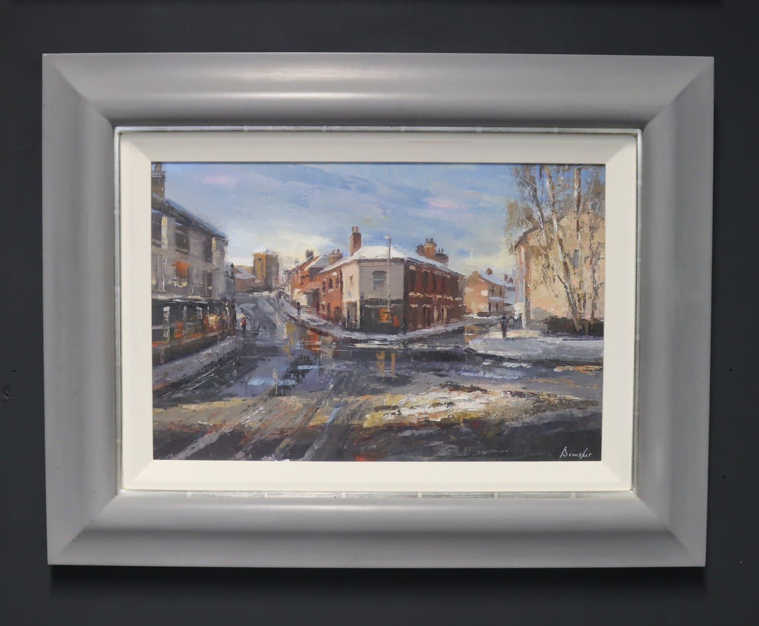 Steve Bewsher , Prestbury Road in the Snow (Macclesfield), 2017