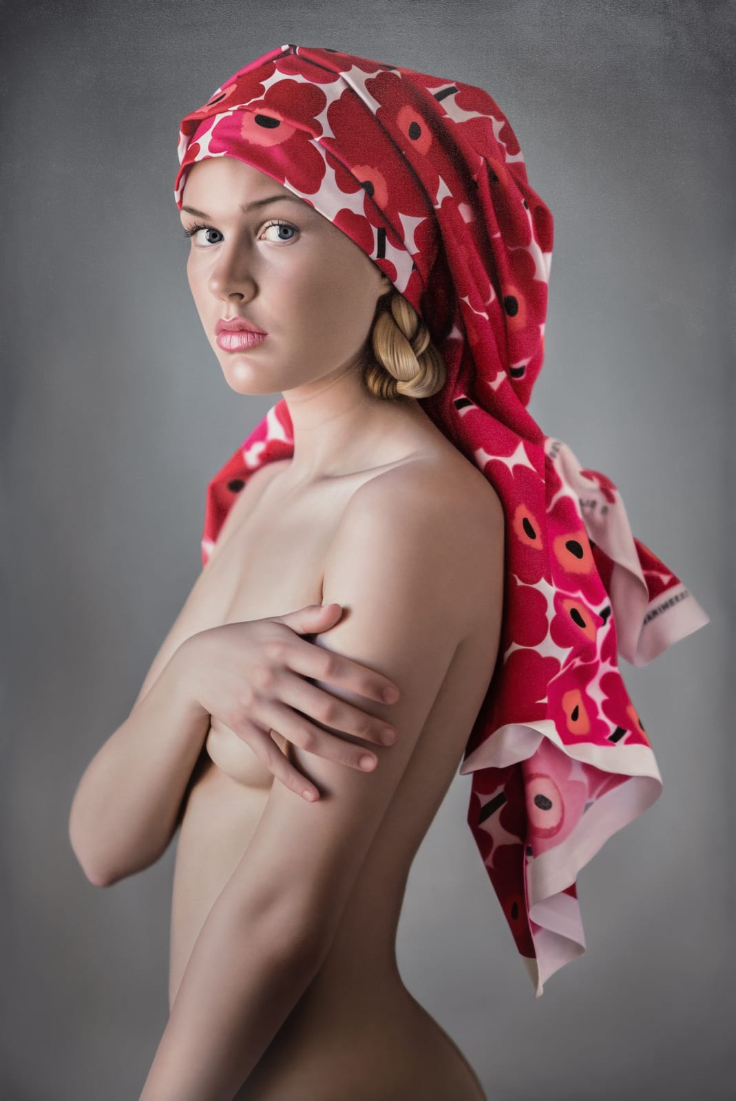 Anna Halldin Maule, Röd Blomma, 2016