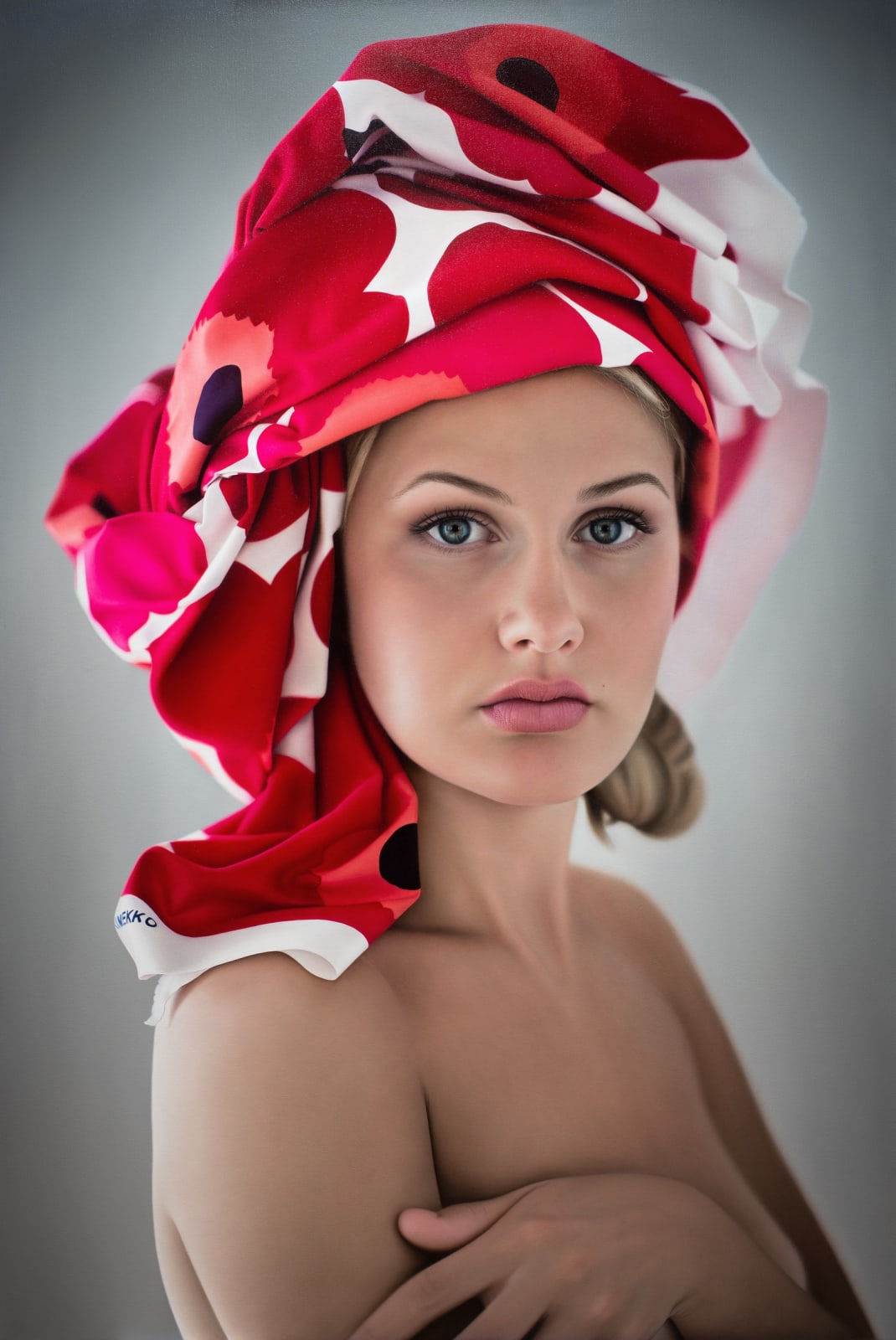 Anna Halldin Maule, Röd Blomma II, 2017