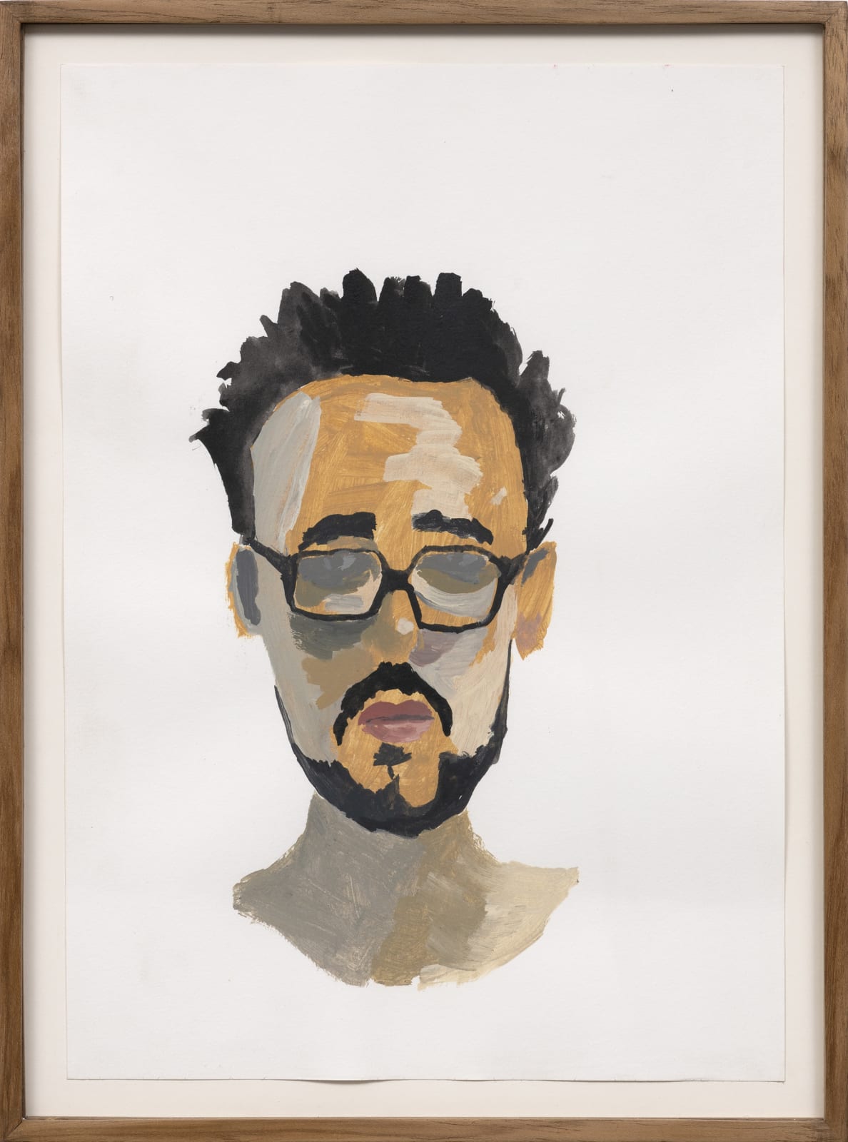 Bruno Baptistelli, Self portrait, 2019