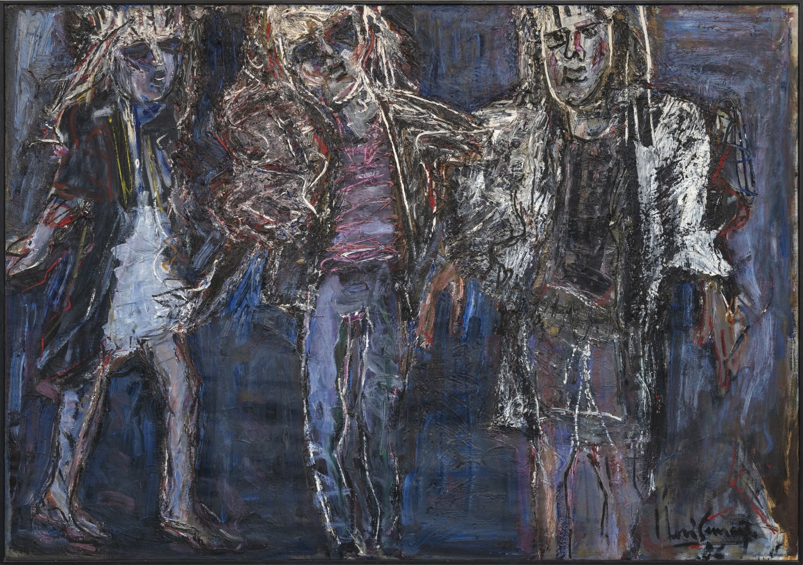 Iberê Camargo, Três manequins da Rua da Praia, 1986