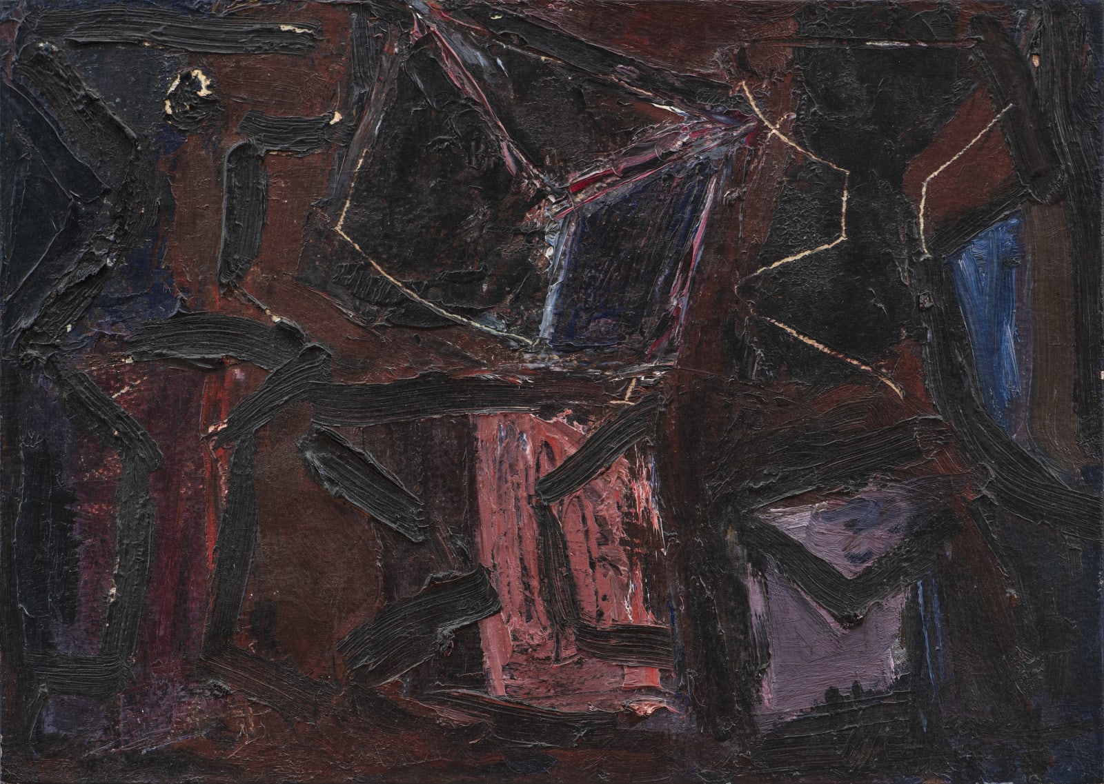 Iberê Camargo, painting, 1983