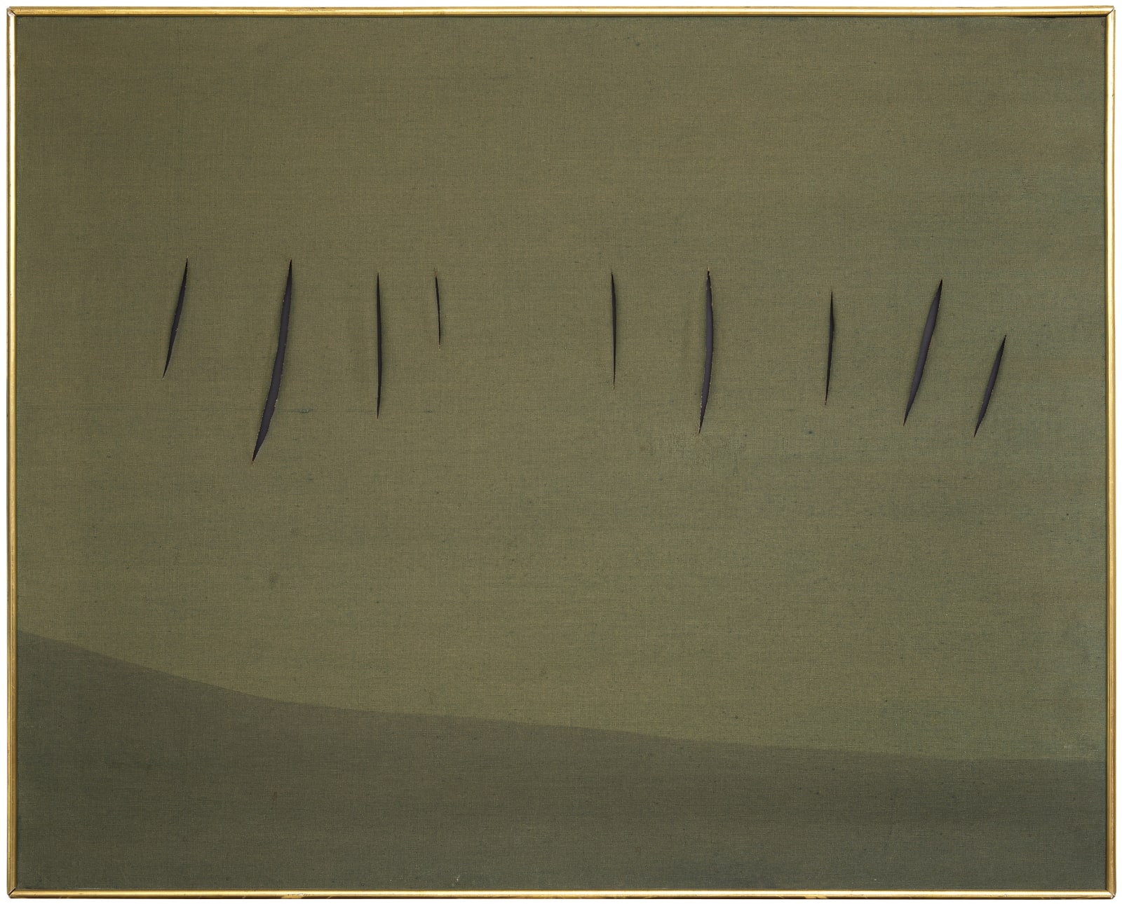 Lucio Fontana, Concetto spaziale, Attese, 1959