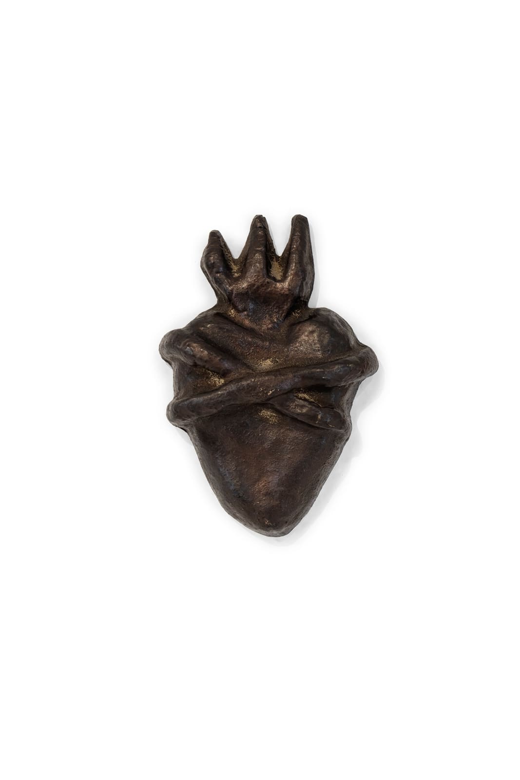 José Leonilson, Heart with flames, 1991