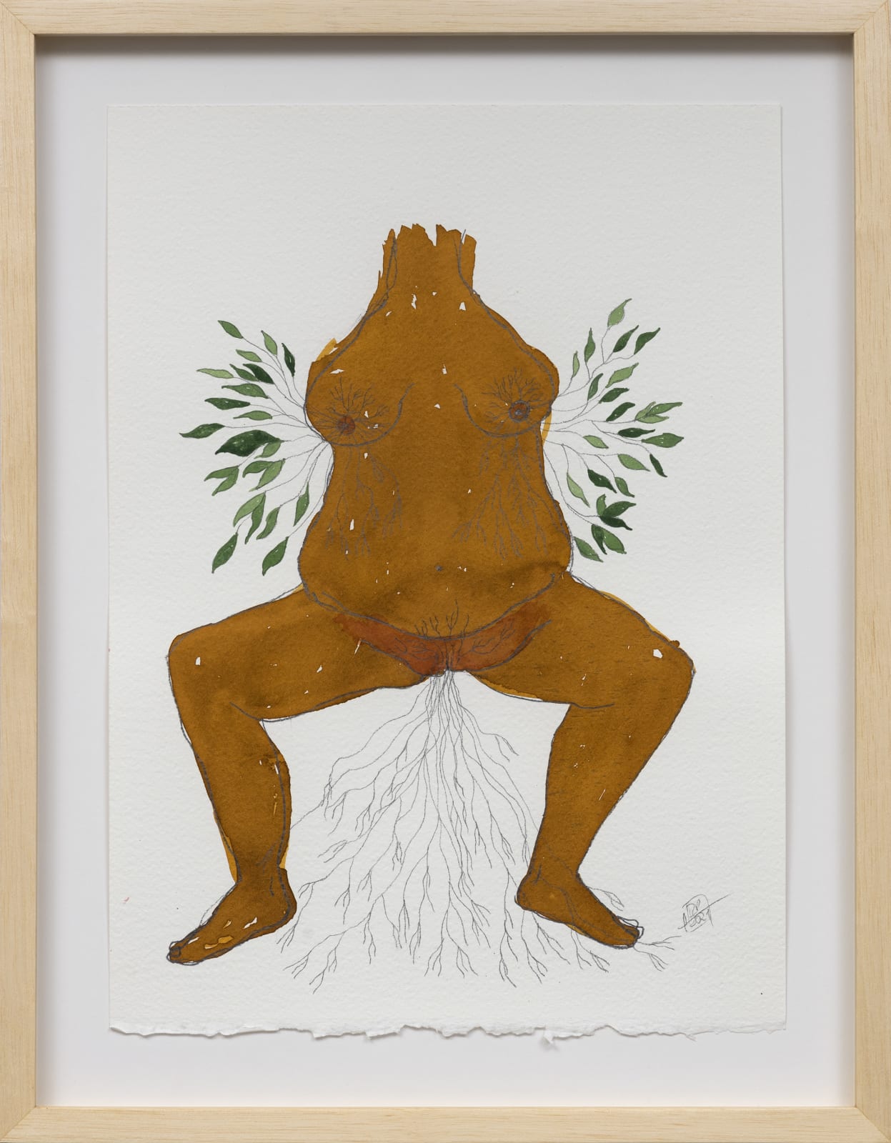 Rosana Paulino, Untitled, from the Lady of Plants series, 2021