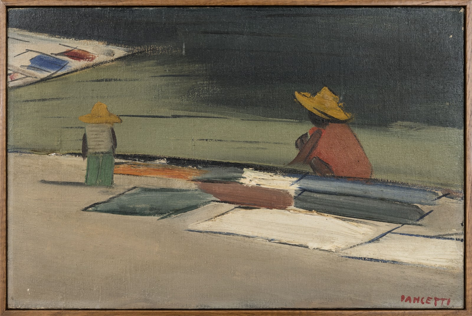 José Pancetti, Abaeté washerwomen, 1957