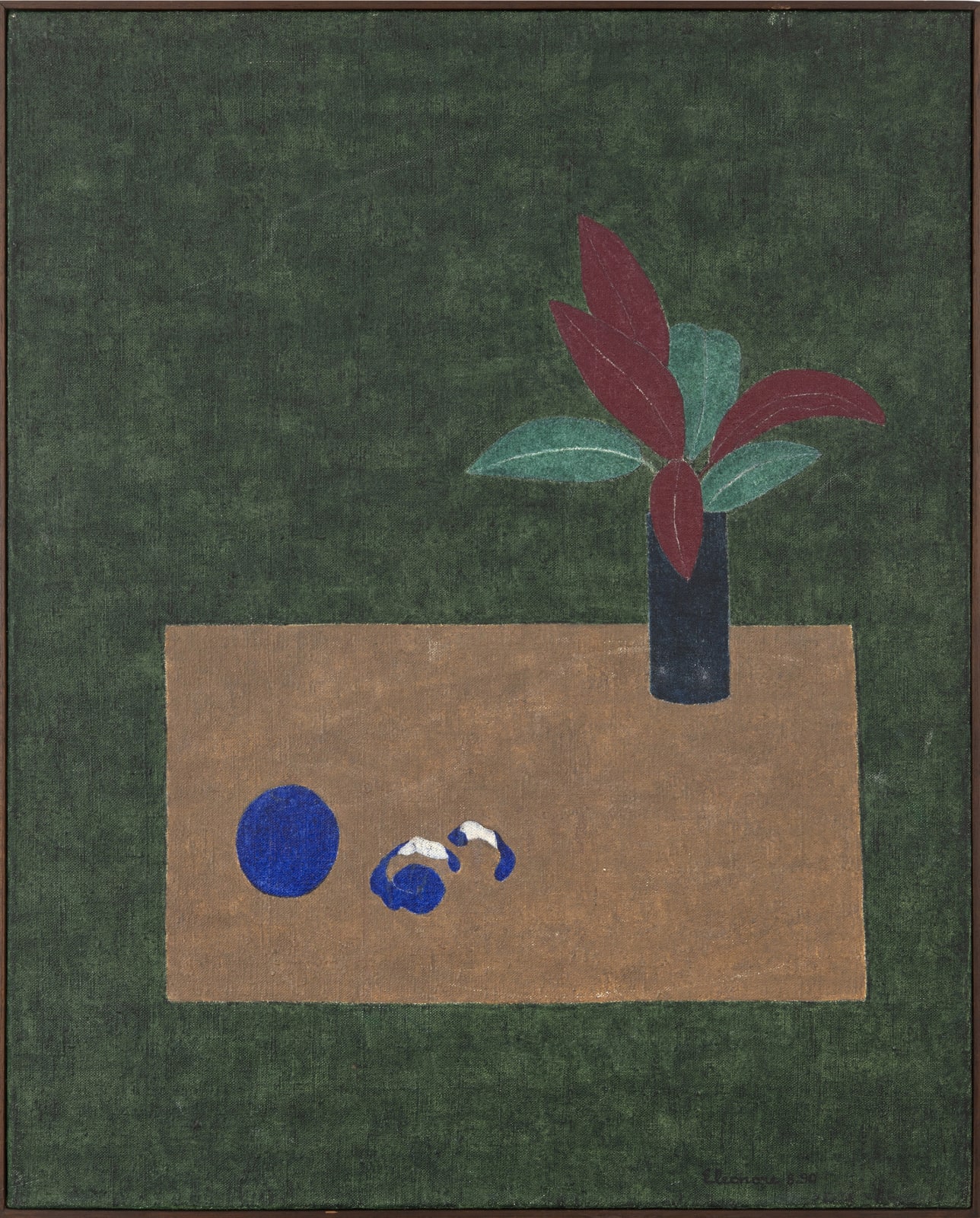 Eleonore Kock, Blue orange, 1990