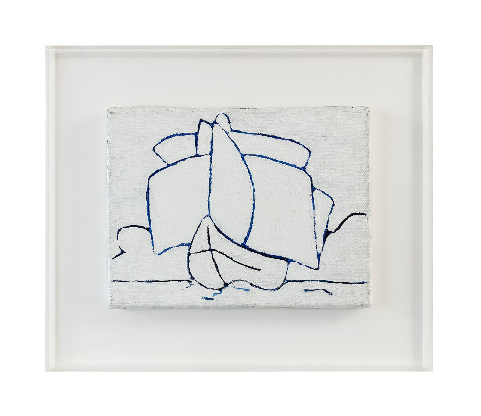 José Leonilson, Dutch sailboat, 1988