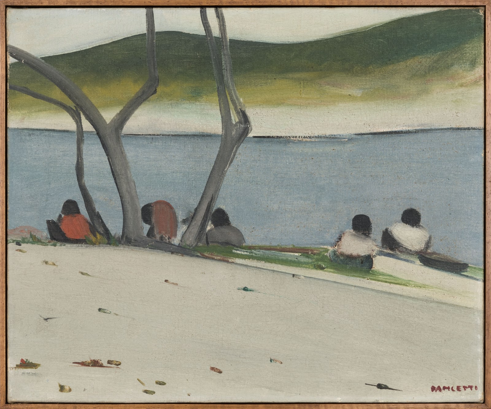 José Pancetti, Abaeté’s lagoon, 1956