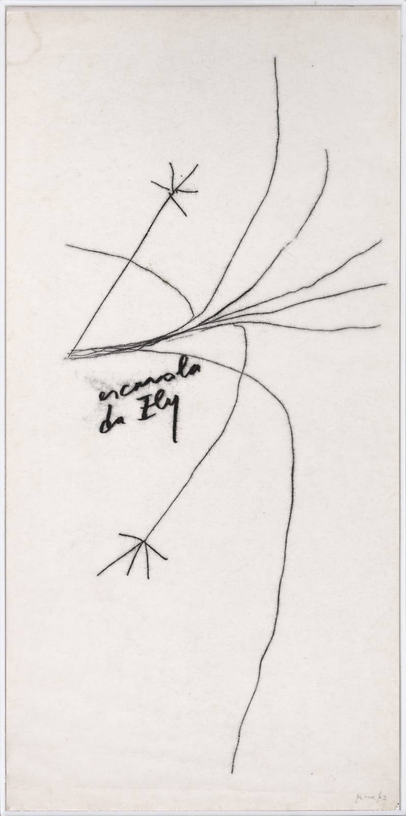 Mira Schendel, untitled, 1965