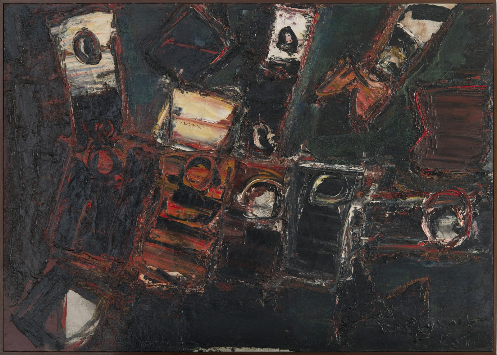 Iberê Camargo, moving figure, 1970