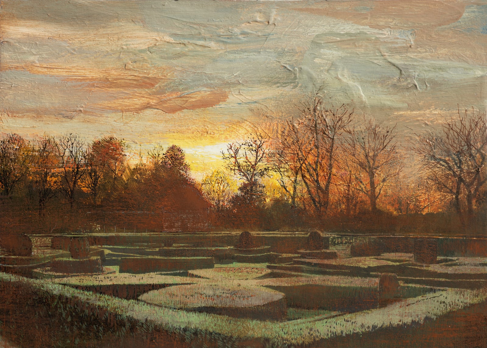 MARY ANNE AYTOUN-ELLIS, Knot garden, 2020
