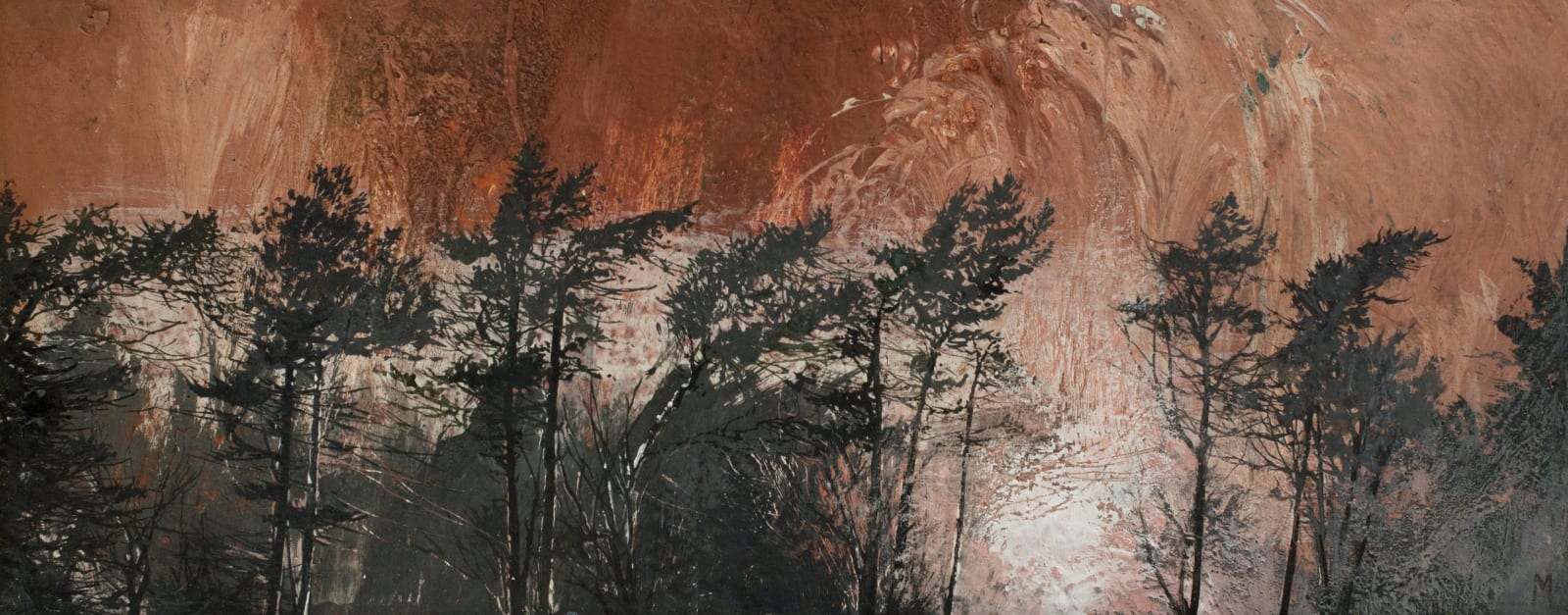 MARY ANNE AYTOUN-ELLIS, Sunrise, windy day, 2017