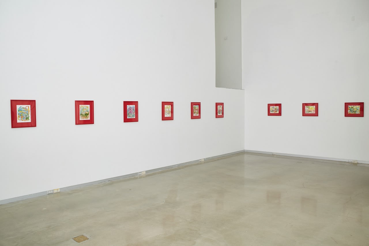 installation view of Shifting Grounds
