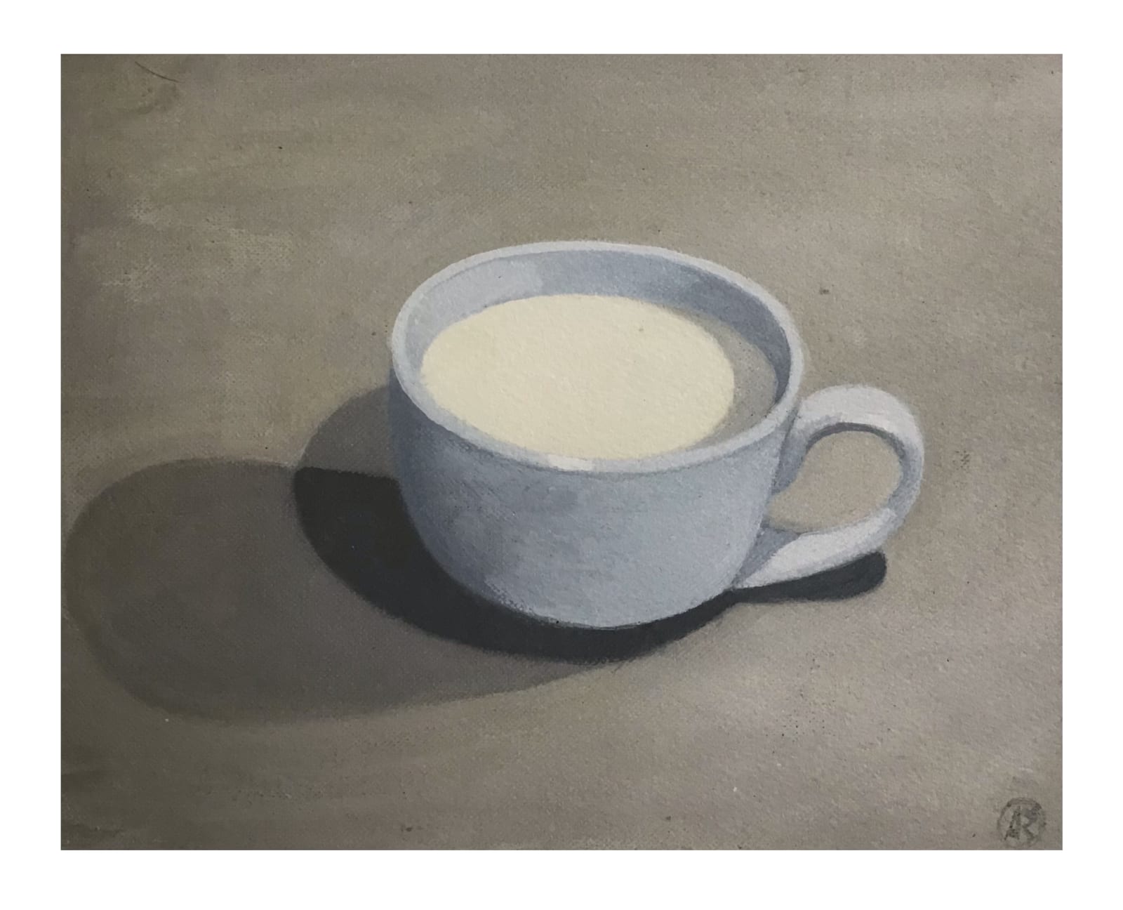 ‘Buffalo milk in a tea cup’