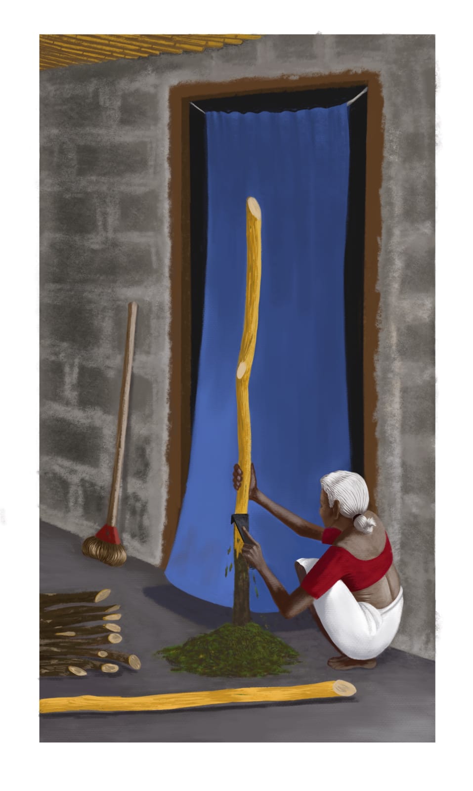 ‘Achchi’ (Cinnamon lady)