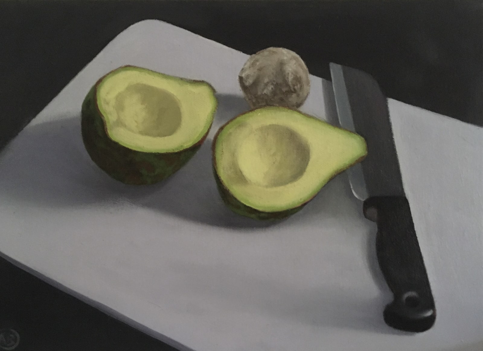 ‘Avocado and Knife’