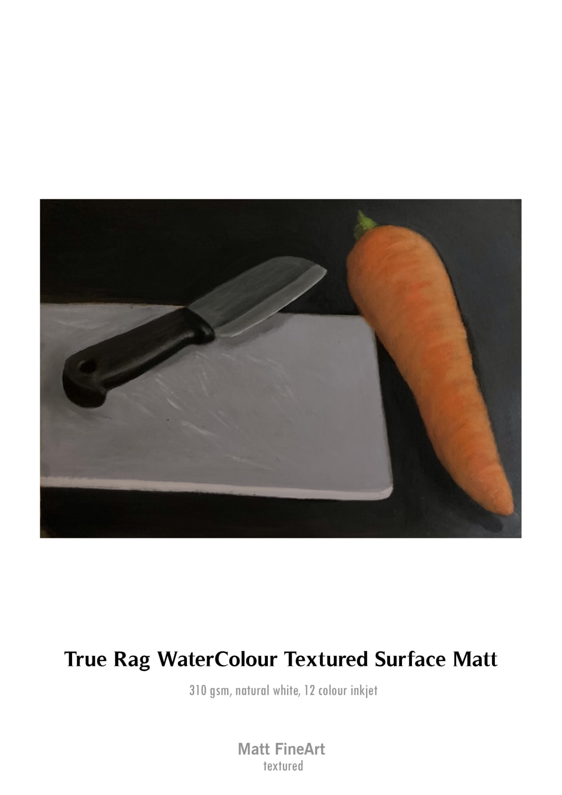 ‘Knife and carrot’, 2022