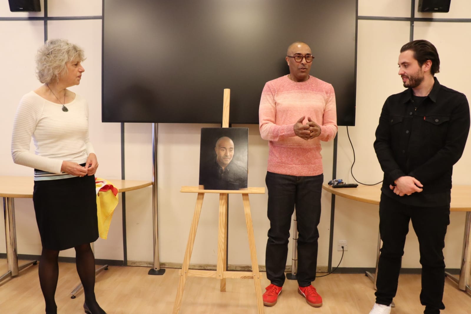 Portrait of Colin Jackson CBE