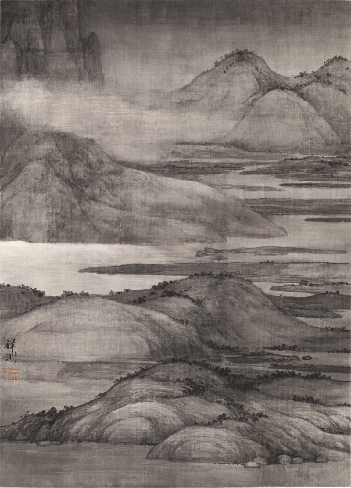Tai Xiangzhou, Contemporary Classical Mindscape- Purity of Mind , 2021