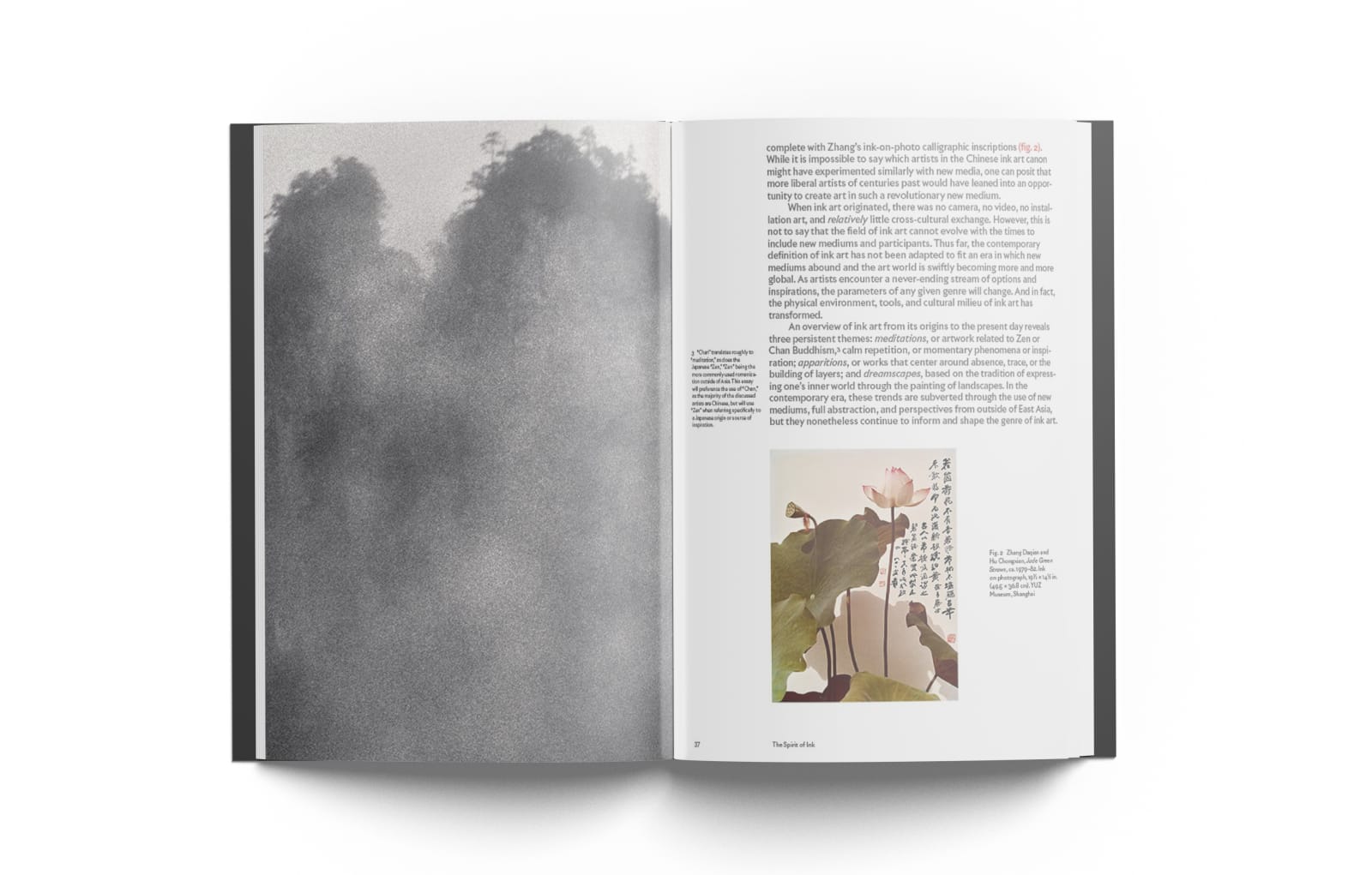 a inner page of the ink dream shows micheal's image