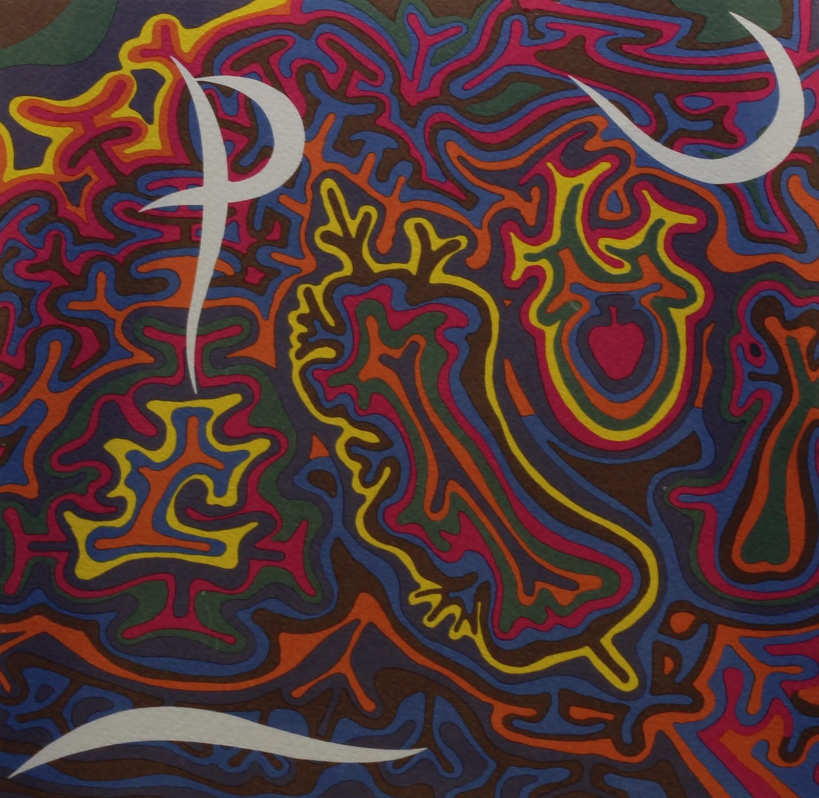 Corrado Cagli, 'La Lettera 'P' ' (The Letter 'P'), 1973