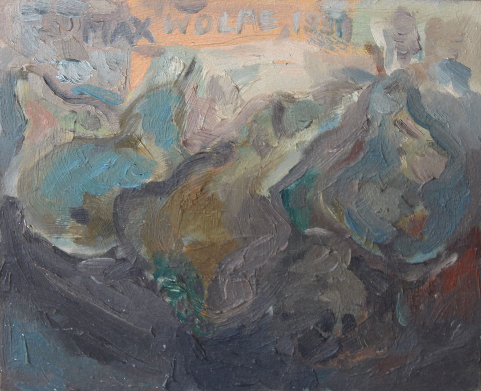 Max Wolpe, Still Life with Pears, 1991