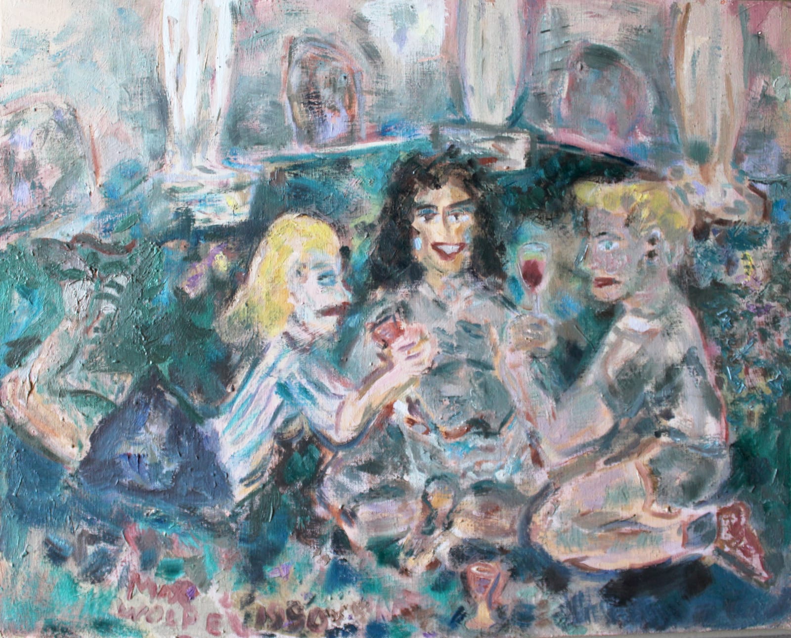 Max Wolpe, Three Graces, 1990